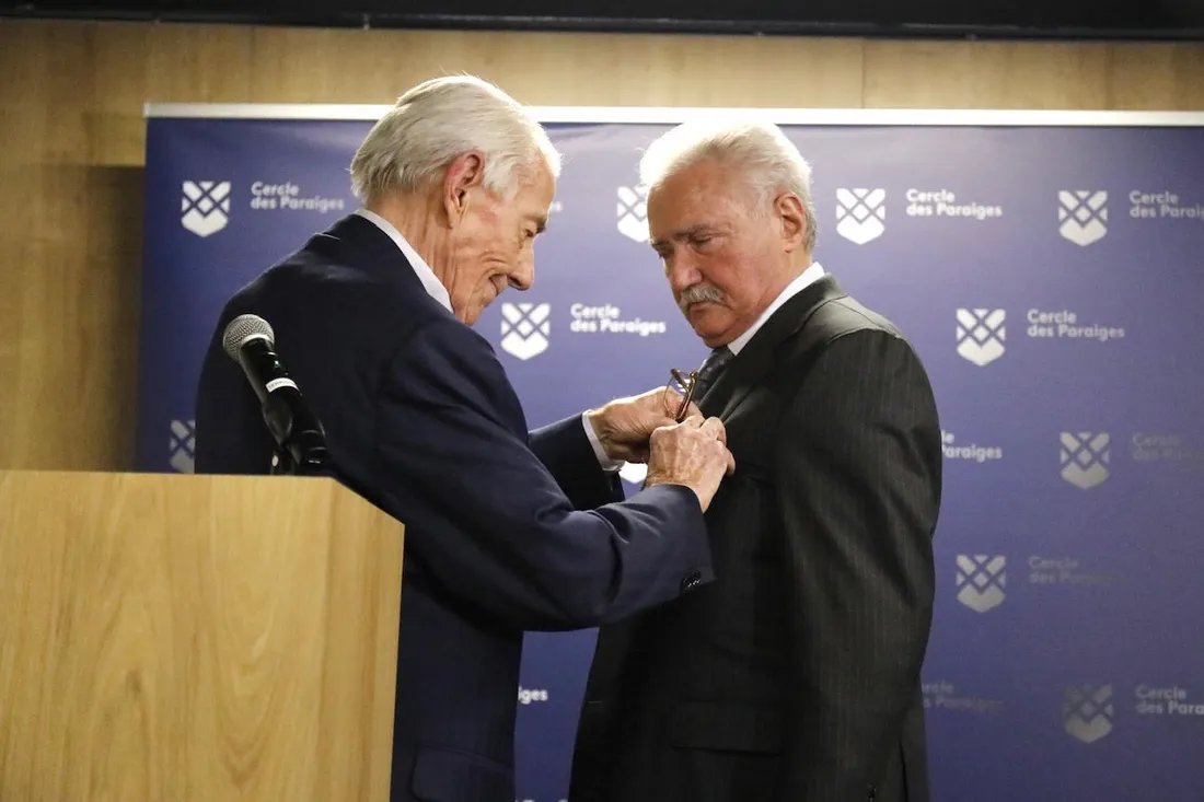 Une cérémonie qui a eu lieu ce 17 novembre le Cercle des Paraiges du stade St Symphorien